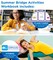 Summer Bridge Activities 8-9 Bundle, Ages 13-14, Math, Reading Comprehension, Writing, Science Summer Learning 9th Grade Workbooks All Subjects With Flash Cards, Children's Books, Drawstring Bag